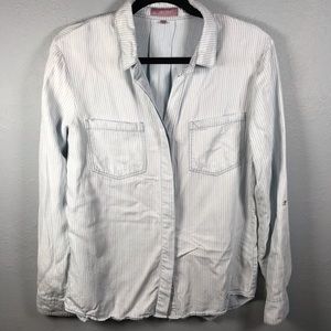 Harper‎ striped button down size medium